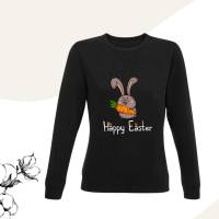 Damen Sweatshirt Damen Pulllover mit Print ,,Happy Easter'' Bild 2