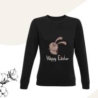 Damen Sweatshirt Damen Pulllover mit Print ,,Happy Easter'' Bild 3