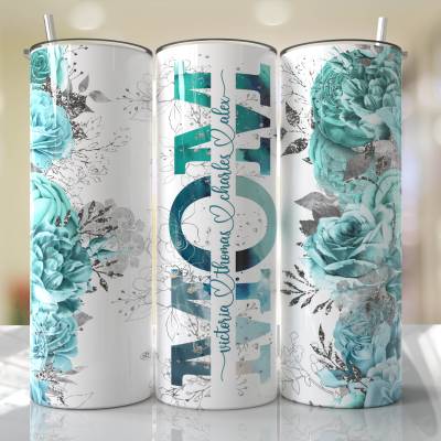 Personalisierte Beche 20 Unzen Tall Skinny Tumbler, personalisierte Geschenke, anpassbare Trinkflasche Geschenke,