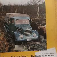 Kraftfahrzeugtechnik  -  1/ 1960  - Robur Pritschenfahrzeug Garant 30 K Bild 1