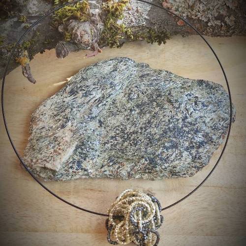 Aluminiumdraht-Halsreif , Halsreif schwarz , barockes Perlencollier,Medusa,offene Halskette, perlenkette silber,Halsreif