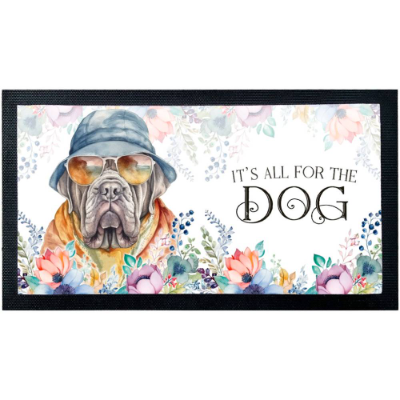 Napfunterlage MASTINO NAPOLETANO mit rutschfester Rückseite aus Gummi