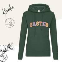 Hoodie Damen- Sweater mit Kängurutasche & einzigartigen Prints ,,Easter'' Bild 2