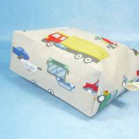 Stabiler Krimskramsbeutel für Kinder (M) mit bunten Autos | Spielzeugbeutel | Geschenkbeutel für Ostern Bild 9