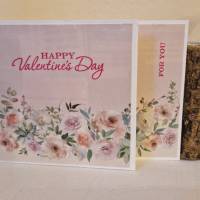 Valentinskarte / romantische Grußkarten / Liebeskarten / Valentinstagskarten / Liebeskarte / Liebe / Geschenk Bild 1