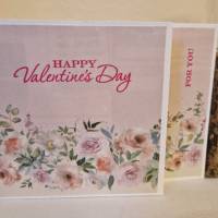 Valentinskarte / romantische Grußkarten / Liebeskarten / Valentinstagskarten / Liebeskarte / Liebe / Geschenk Bild 2