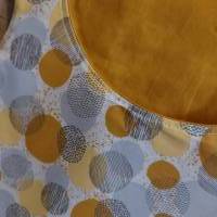 Wäscheklammerkleidchen mit oder ohne passenden Holzbügel. Klammerkleidchen, Klammerbeutel, Aufbewahrung, Gelb/Grau Bild 4