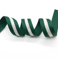 2 Meter Gurtband Streifen 3D, Breite ca. 38mm, blau / grün / schwarz Bild 4