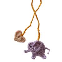 Nabelschnurbändchen Elefant - Geburt - 100% Baumwolle Bild 1