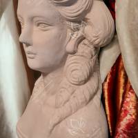 Latexform Büste Frauenbüste Skulptur Mold Gießform - NL001216 Bild 2