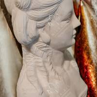 Latexform Büste Frauenbüste Skulptur Mold Gießform - NL001216 Bild 4