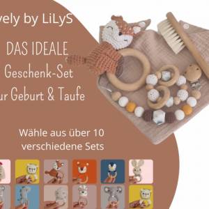 Geschenk zur Geburt · Baby Geschenk Fuchs - Ideal als Taufgeschenk & Geburtsgeschenk mit Personalisierung Bild 5