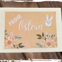 Grußkarte "Frohe Ostern" mit passendem Kuvert - aufklappbar Bild 1