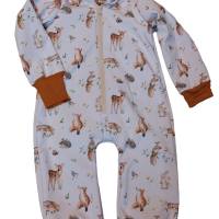 Softschelloverall Anzug Overall Kinder Matschanzug Babys gefüttert viele Stoffe Handmad Bild 3