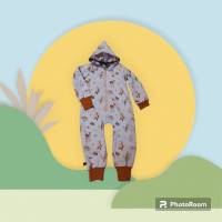 Softschelloverall Anzug Overall Kinder Matschanzug Babys gefüttert viele Stoffe Handmad Bild 4