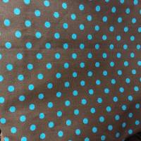 Wäscheklammerkleidchen mit oder ohne passenden Holzbügel. Klammerkleidchen, Klammerbeutel, Aufbewahrung, Braun/Türkis Bild 5