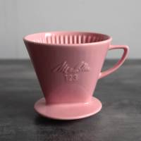 rosa Kaffeefilter Melitta 123 mit 2 Löchern Bild 1