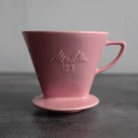 rosa Kaffeefilter Melitta 123 mit 2 Löchern Bild 2