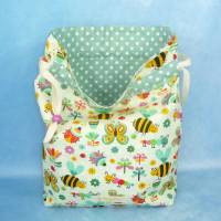 Süßer Krimskramsbeutel (L) mit flotten Bienchen | Spielzeugbeutel für Kinder | Geschenkbeutel für Ostern Bild 6