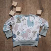 Pullover aus weichem Sommersweat für Kinder Dino Bild 3