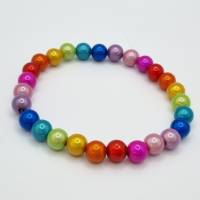 Armband Regenbogen Miracle Beads Regenbogenarmband (A75) Bild 4