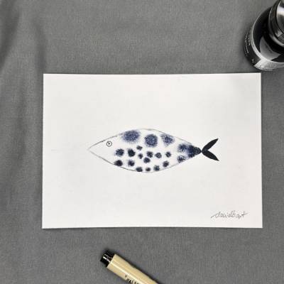 Dotted Fish - Gepunkteter Fisch