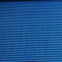 Jersey  Stoff   Kombistoff  Streifen  Gestreift  Dunkelblau - Blau Bild 1