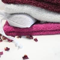 Baumwoll Duftsäckchen Rosenduft: geniesse den Duft von Rosenblüten zur Aromatherapie, zur Entspannung, als Wäscheduft Bild 8