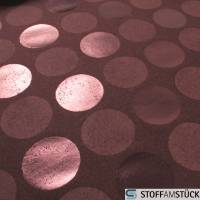 Stoff Wolle Polyamid bordeaux Punkt glitzernd Chivasso Decke Vorhang Bild 4