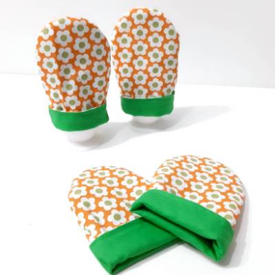 4er Set Eierwärmer, geblümt