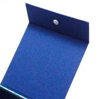 Schachtel klein und fein mit Magnet-Klappdeckel  blau Bild 4