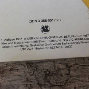 Bilderbuch "Es ging einmal ein Mann " Steffi Bluhm VEB Postreiter Verlag 1. Auflage 1987 DDR SELTEN Bild 3