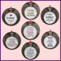 Schlüsselanhänger in Silber für Erzieherinnen und Erzieher - Wähle aus 7 verschiedenen Sprüchen Bild 9