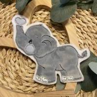 Aufnäher Bügelbild Patch Elefant Bild 1