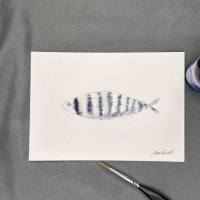 Striped Fish - Gestreifter Fisch Bild 1