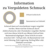 Statement Ohrringe/ vergoldete Edelstahl Ohrringe/ geometrische Ohrstecker als Limitierte Auflage Bild 9