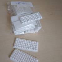 16 Stück Miniatur Tastaturen  für PC  Büroausstattung - Wichtelbüro - Home Office  zur Dekoration oder zum Basteln Bild 1