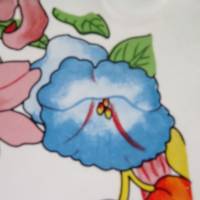 Blumendekorierte Wanduhr mit Quarz-Laufwerk. Kienzle. 27 x 19,5 x 2,5 cm Bild 6