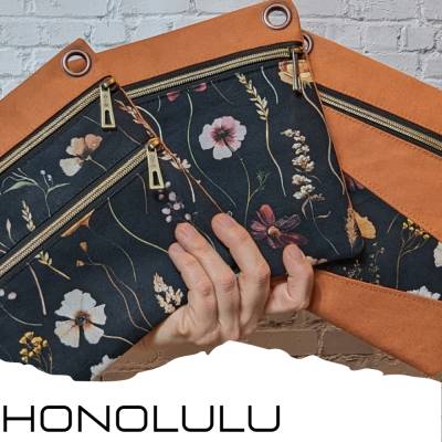 Ebook Umhängetasche "Honolulu" - Anleitung und Schnittmuster