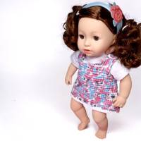 Perfektes Sommerkleid für deine 43cm Puppe! Bild 2