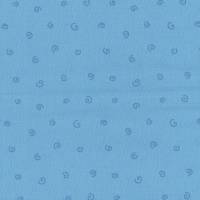 Westfalenstoffe Junge Linie blau Kringel 100% Baumwolle Webware Druckstoff 25cm x 150cm Bild 1