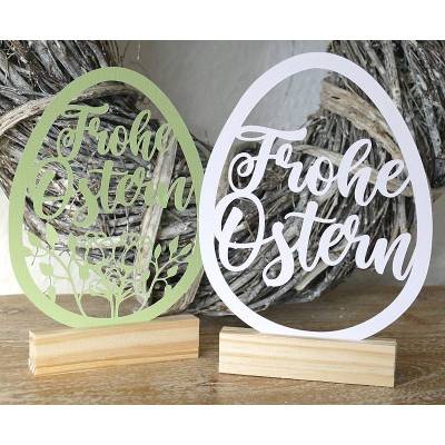 Plotterdatei Frohe Ostern svg