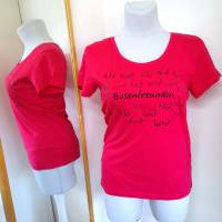 Damen T-Shirt BUSENFREUNDIN in pink Bild 1