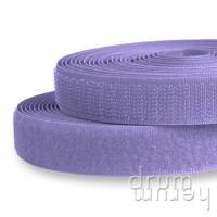 Klettband 20 mm breit Haken- und Flauschseite | violett (419) Bild 1