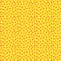 Westfalenstoffe Junge Linie gelb orange große Punkte 100% Baumwolle Webware Druckstoff Bild 1