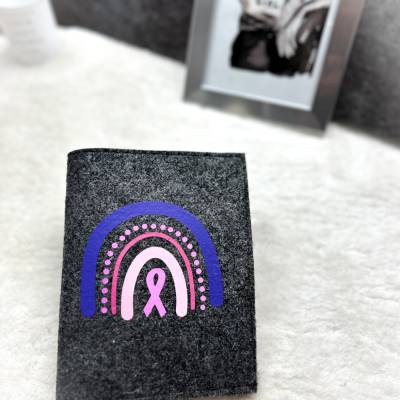 Schutzhülle für Krebstherapie Unterlagen - Portpass, Allergiepass, Onkologieausweis