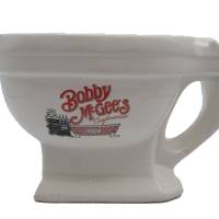 Vintage - Original USA Bobby Mc Gee's Toiletten Kaffebecher Bild 1
