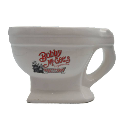 Vintage - Original USA Bobby Mc Gee's Toiletten Kaffebecher