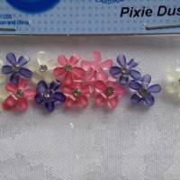 Dress it up Buttons   Blumen      (1 Pck.)     Pixie Dust Bild 1