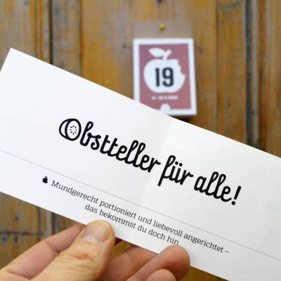 Überraschungsaufgaben für Familien und Paare, Abreißblock „Der saure Apfel“ mit 52 Wochenaufgaben, Geschenk zu Ostern